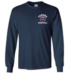 Gildan Long Sleeve T-Shirt - Tesoro Basketball Pocket Logo