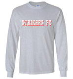 Gildan Long Sleeve T-Shirt - White Strikers FC