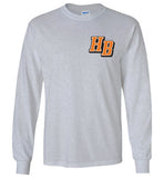 Gildan Long Sleeve T-Shirt - HB Pocket Logo