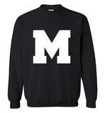 Gildan Crewneck Sweatshirt - M (White Logo)