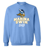 Gildan Crewneck Sweatshirt - Marina Swim Dad