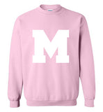 Gildan Crewneck Sweatshirt - M (White Logo)