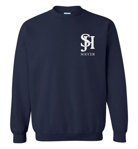 Gildan Crewneck Sweatshirt - Soccer Small Logo