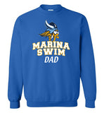 Gildan Crewneck Sweatshirt - Marina Swim Dad