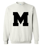 Gildan Crewneck Sweatshirt - M (Black Logo)