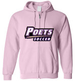 Gildan Zip Hoodie - Poets Soccer