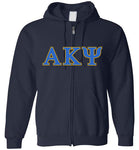 Gildan Zip Hoodie - AKPsi