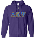 Gildan Zip Hoodie - AKPsi