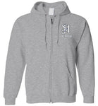 Gildan Full Zip Hoodie (18600) - SJH Lacrosse