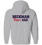 Gildan Zip Hoodie (18600) - Beckman Dance Dad
