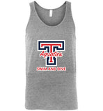 Canvas Unisex Tank - Swim and Dive (Large Logo)