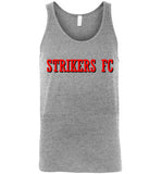 Canvas Unisex Tank - Red Strikers FC