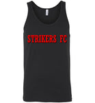 Canvas Unisex Tank - Red Strikers FC