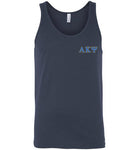 Canvas Unisex Tank - AKPsi Small Letters