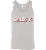 Canvas Unisex Tank - White Strikers FC