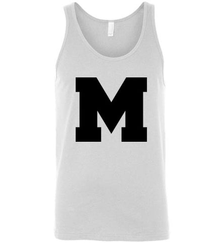 Canvas Unisex Tank - M (Black Logo)