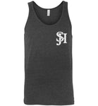 Canvas Unisex Tank - SJH White Pocket Logo