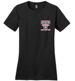 District Made Ladies Perfect Weight Tee - Swim and Dive Pocket