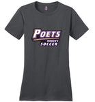 District Made Ladies Perfect Weight Tee - Poets Women's Soccer