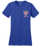 District Made Ladies Perfect Weight Tee - Water Polo Pocket Logo