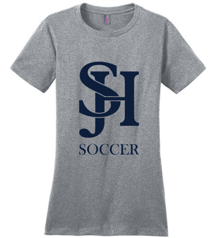 District Made Ladies Perfect Weight Tee - Soccer