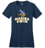 District Made Ladies Perfect Weight Tee - Marina Swim