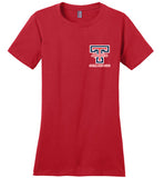 District Made Ladies Perfect Weight Tee - Swim and Dive Pocket