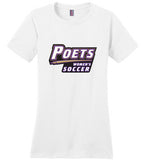 District Made Ladies Perfect Weight Tee - Poets Women's Soccer