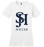 District Made Ladies Perfect Weight Tee - Soccer