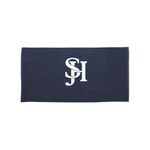 Carmel Velour Beach Towel (C3060) Navy - SJH