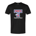 Bayside 5300 USA-Made Performance T-Shirt - Track & Field (Big Logo)