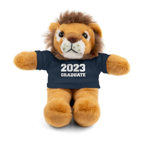 Plushland Stuffed Animals with Tee - 2023 Graduate