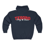 Gildan Unisex Heavy Blend™ Full Zip Hooded Sweatshirt - Tesoro Song Dance