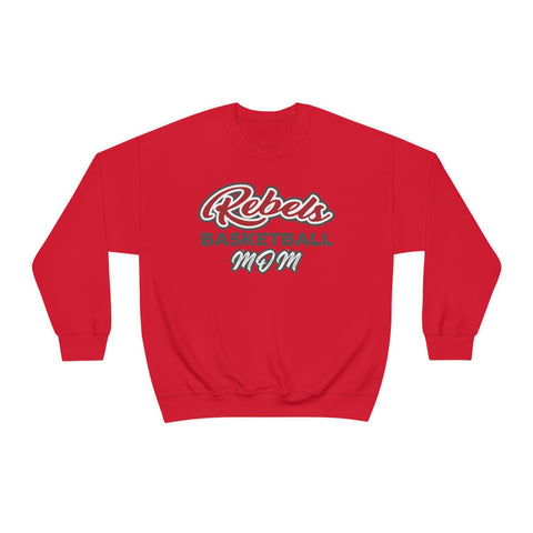 Gildan Unisex Heavy Blend™ Crewneck Sweatshirt 18000 - Rebels Basketball Mom