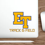 Die-Cut Stickers - ET Track & Field