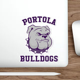 Die-Cut Stickers - Portola Bulldogs