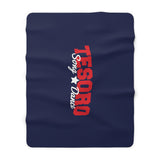 Sherpa Fleece Blanket (Navy) - Tesoro Song Dance