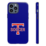 iPhone/Samsung Tough Cases - Big T Soccer on Blue