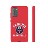 iPhone/Samsung Tough Cases - Tesoro Basketball on Red