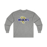 Gildan Ultra Cotton Long Sleeve Tee 2400 - Wildcats