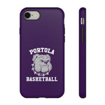 iPhone/Samsung Tough Cases (Purple) - Bulldogs Basketball