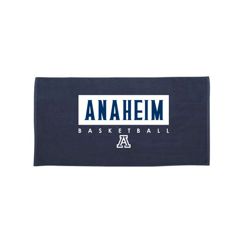 Carmel Velour Beach Towel C3060 - Anaheim Basketball A