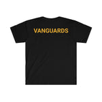 Gildan Unisex Softstyle T-Shirt 64000P - EM Swimming (Front) / Vanguards (Back)