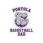 Die-Cut Stickers - Bulldogs Basketball Dad