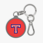 Keychain - Big T on Red