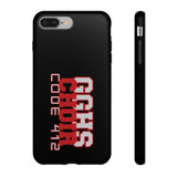 Tough Mobile Phone Cases (Black) - GGHS Choir Code 412