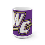 Ceramic Mug - WC Pen on Purple