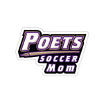 Die-Cut Stickers - Poets Soccer Mom
