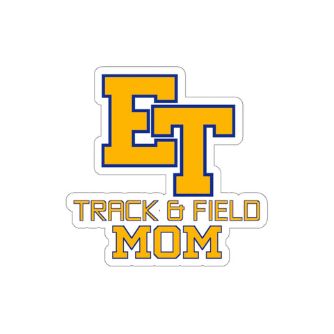 Die-Cut Stickers - ET Track & Field Mom