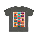 Gildan Unisex Softstyle T-Shirt 64000 - Circle Pattern Perry